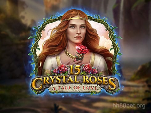 15 Crystal Roses A Tale of Love